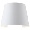 Access Lighting Cone, BiDirectional Outdoor LED Wall Mount, White Finish 20399LEDMGCNE-WH